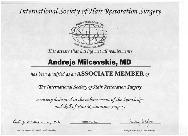 International Society of Hair Resoration Surgery